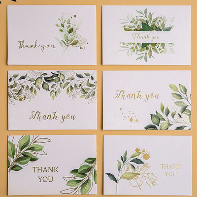 Zahvalnice s omotnicom, sklopivom karticom s porukom zahvalnice Poklon kutija Dekoracija Vjenčanje Rođendanska zabava Čestitke Pozivnice