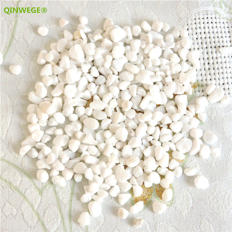 80 g dabīgs upes dekoratīvs akmens marmors sulīgs bonsai zivju tvertnē bez vāzes augu mājas dārza dekors balts F460