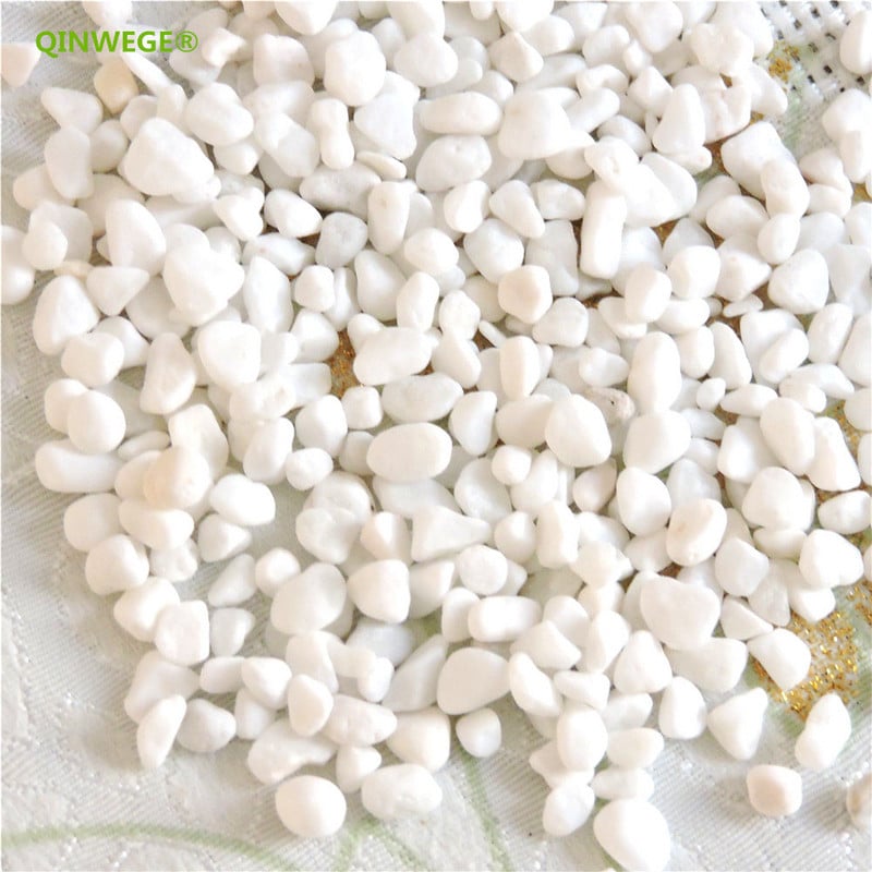 80 g dabīgs upes dekoratīvs akmens marmors sulīgs bonsai zivju tvertnē bez vāzes augu mājas dārza dekors balts F460