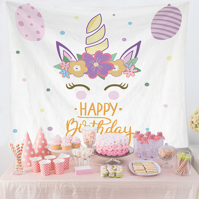 Dzimšanas dienas fotografēšana Audums Vienradža nāriņas tematiskā ballīte Fona dekorācija Džungļu safari savvaļas dzīvnieku fona dekors