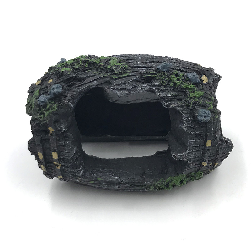 Akvārija dekorēšana Zivju tvertnes dekorēšana Ornamenta imitācija Mucas Zivju māja Garneļu ligzda Sveķu ala Akvārija dekors