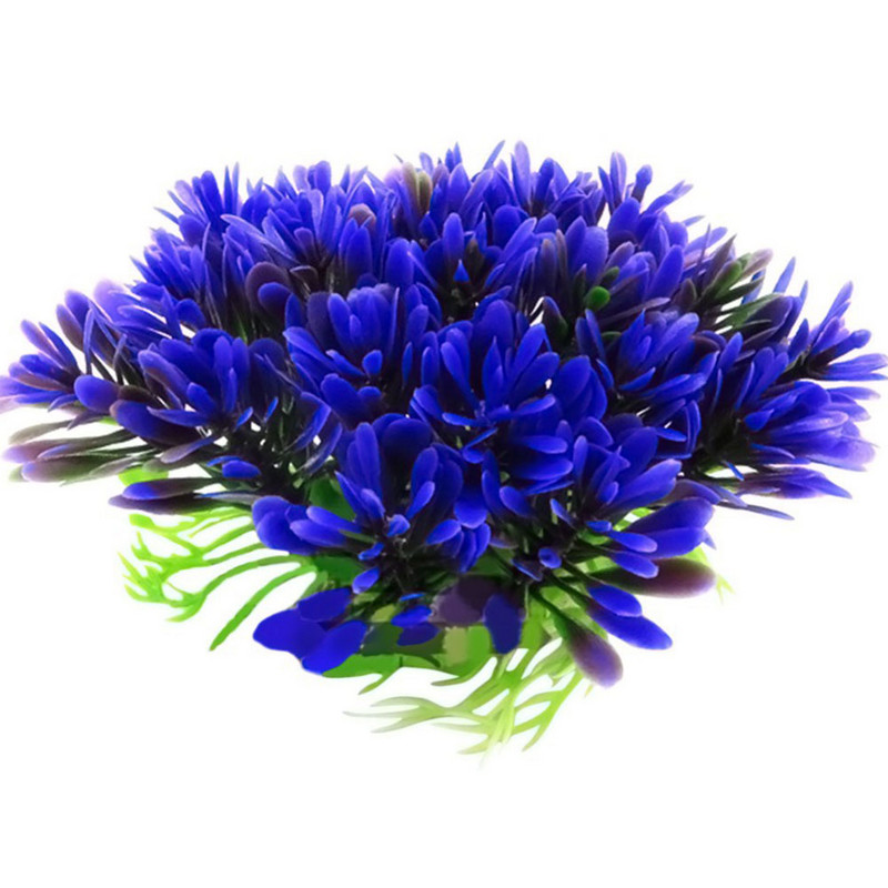 Viltus mīksts purpursarkans simulācijas augs zivju tvertnē ūdens viltus augi mājas akvārija aksesuāri mikro ainavu fona dekorēšana