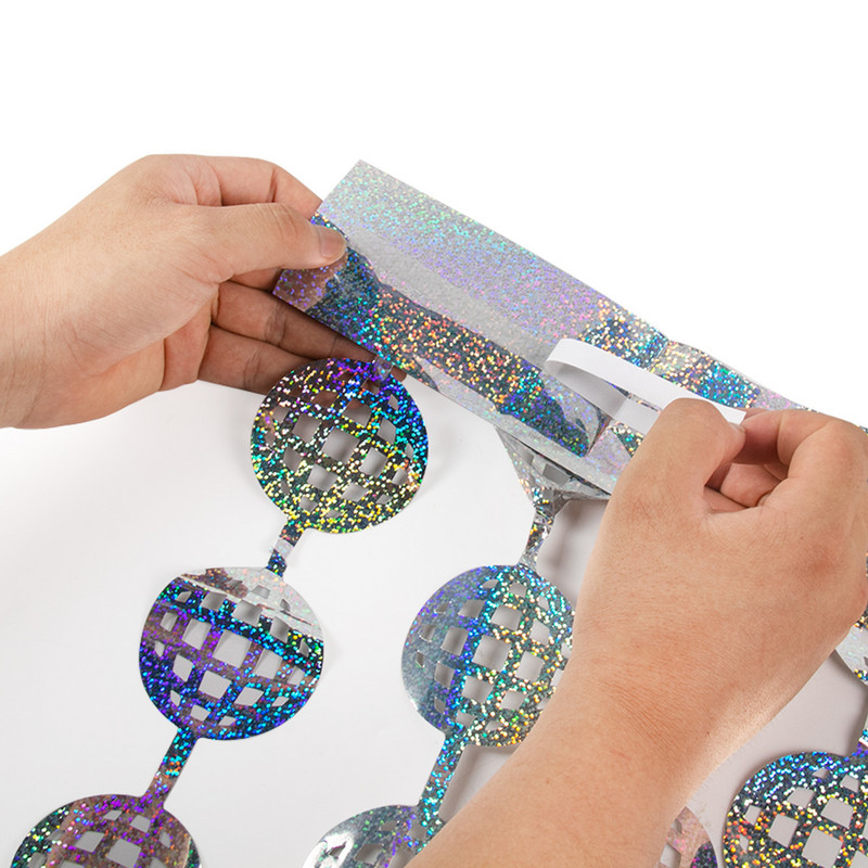 1x2M diskopeo taustadekoor Laser-hõbedane fooliumiga kardkardin Naiste õhtu tüdrukutepeo tarvikud Pulmakaunistused