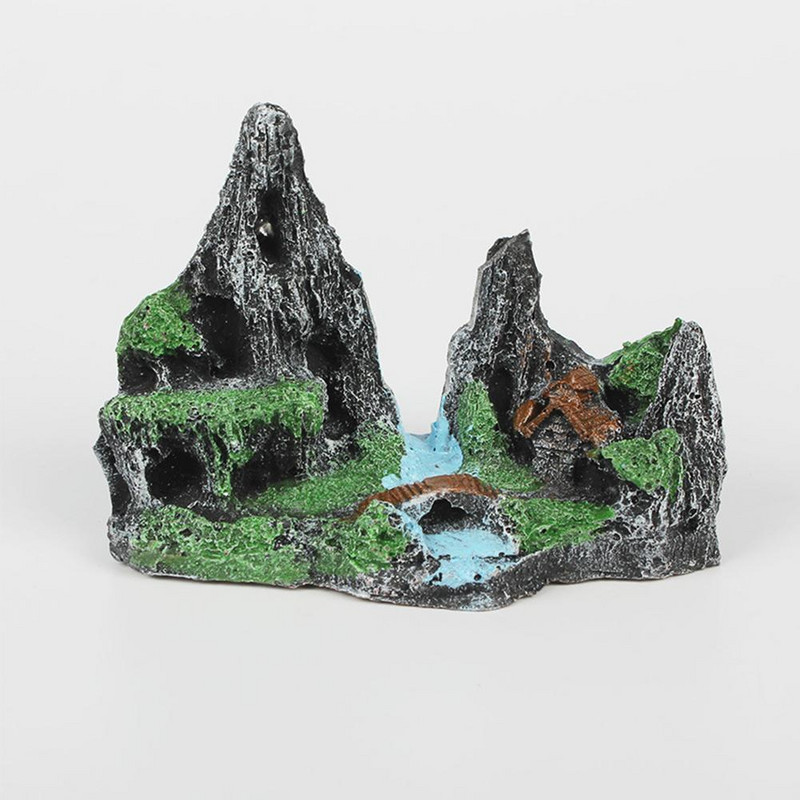 Dirbtiniai alpinariumo papuošalai, dervos amatai, maketavimo reikmenys, akvariumo rezervuarai, kraštovaizdžio dekoravimo priedai