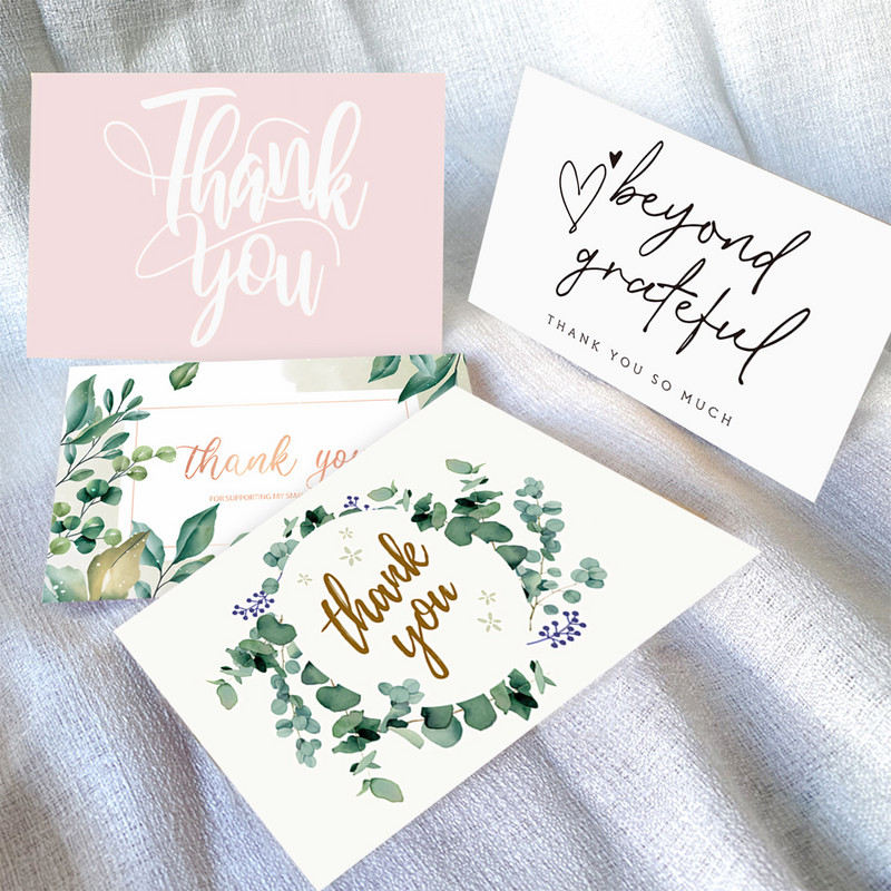 50 de bucăți felicitări de mulțumire pentru nuntă, decorare pentru petrecerea de naștere, carduri cadou, pentru duș de nuntă, felicitări de invitație de nuntă, pentru oaspeți