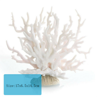 Dirbtinės dervos koralų rifų akvariumo fonas, imituotas augalinis ornamentas, kraštovaizdžio kūrimas rezervuaro dekoras Namų dubenėlio reikmenys