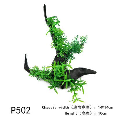Mākslīgie augi Akvārija dekors Ūdens Nezāles Dekoratīvie Augi Zivju tvertne Akvārijs Jauka ainava zāle Dekorācija Vidējais augstums