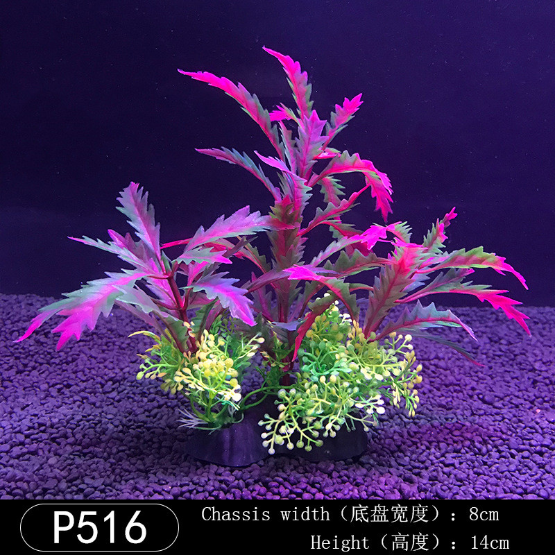 Mākslīgie augi Akvārija dekors Ūdens Nezāles Dekoratīvie Augi Zivju tvertne Akvārijs Jauka ainava zāle Dekorācija Vidējais augstums