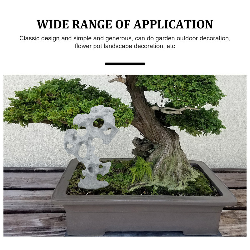 Akvariumo slėptuvės dekoras Urvas Krevetės Ornamentas Sodas Akmuo Rockery Kalnų Akmenys Tankų Statulėlės Slėptuvė Namas Tuščiaviduriai Keramika