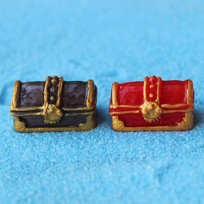 Διακοσμήσεις δεξαμενών ψαριών ενυδρείου Διακοσμητικά κουτιού θησαυρού Μοναδικό σχέδιο για μεγάλα μεσαία αξεσουάρ δεξαμενής ψαριών