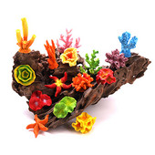Bright Simulation Vivid Aquarium Resin Coral Ornaments Fish Tank Landscape Decoration Artificial Coral For Fish Tank Ornaments