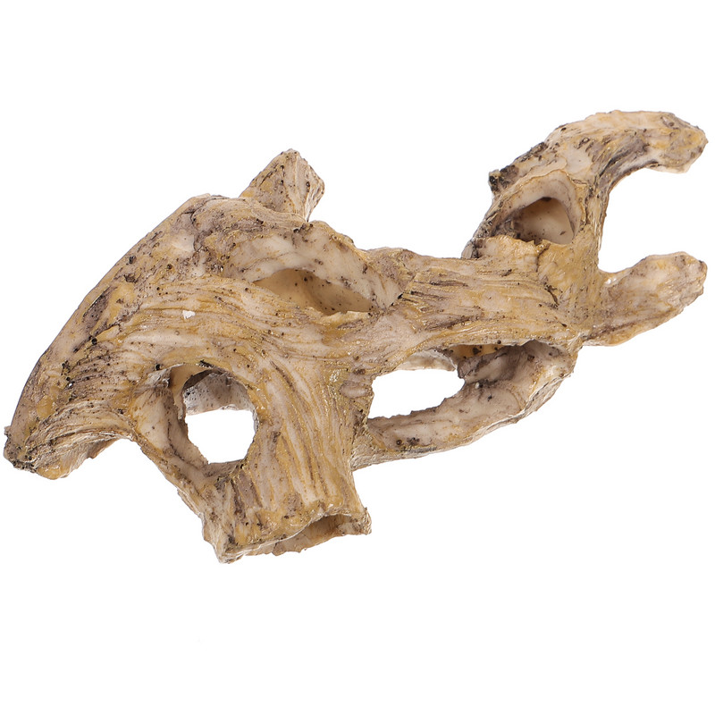 Sākums Mākslīgais koks Delikāts akvārija celms, slēpšanās ala Zivju tvertnes dekorēšana Dekoratīvā stumbra ainava