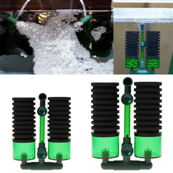 Филтърна гъба за аквариум за биохимична подмяна на въздушна помпа QS Fish Tank
