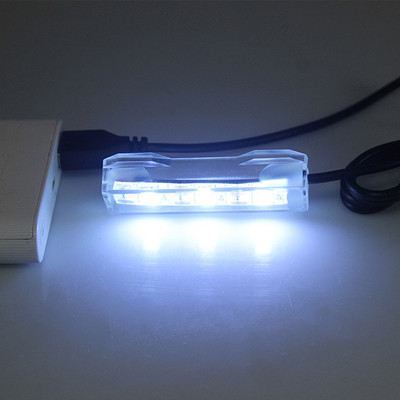 Лампа за аквариум Пластмасова светлина за малки аквариумни растения USB LED настолна лампа за аквариум Аксесоар за пейзажна декоративна лампа