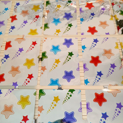 1 × 2m särav värviline meteoriididušš siidkardin jõulupidu sünnipäev baarifestivali tähistamine pulmade taustakaunistus