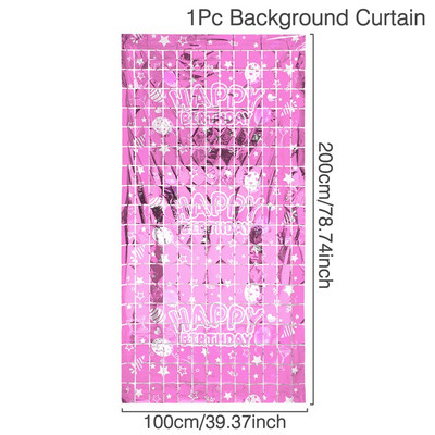 Rozā zelta lietus aizkaru fons Kāzu ballīšu dekors mirdzošs sienas fons audums dzimšanas dienas svinību dekors fliteru sienas fons