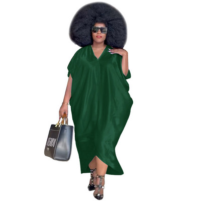 Nagy méretű elegáns női ruhák selyem szolid parti 5xl ruha 2022 nyári divat estélyi ruhák nagykereskedés ruhák bő ruhák