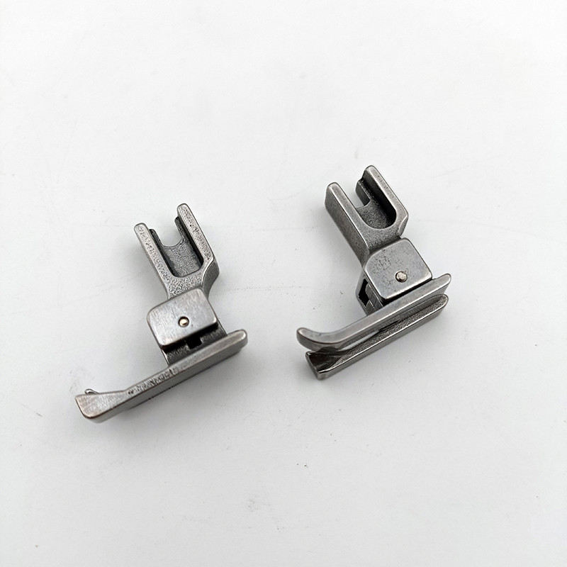 QX YUN S/N Lockstitch šujmašīnas detaļu pēda 211R-NF 221L-NF tikai spiedpeda pilna tērauda galvanizācijas process