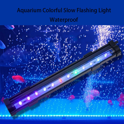 1W/2W Aquarium Light LED Waterproof Fish Tank Lighting Underwater Fish Lamp Aquariums Decor Plant Lamp 100-240V Lights