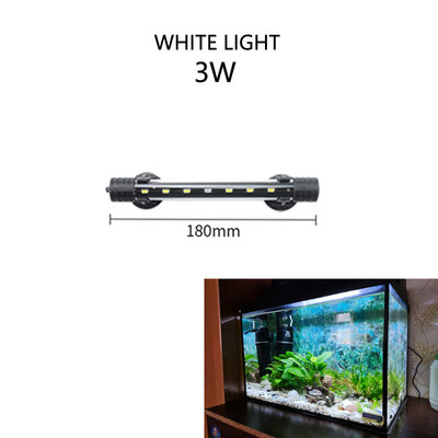 Ενυδρείο Φωτιστικό LED Φωτιστικό φυτών Grow Αδιάβροχο Φως Δεξαμενής Ψαριών 18-58CM Υποβρύχια Ενυδρεία Διακόσμηση Φωτισμός 220-240V 5730τσιπ