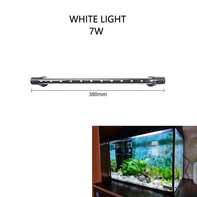 Ενυδρείο Φωτιστικό LED Φωτιστικό φυτών Grow Αδιάβροχο Φως Δεξαμενής Ψαριών 18-58CM Υποβρύχια Ενυδρεία Διακόσμηση Φωτισμός 220-240V 5730τσιπ