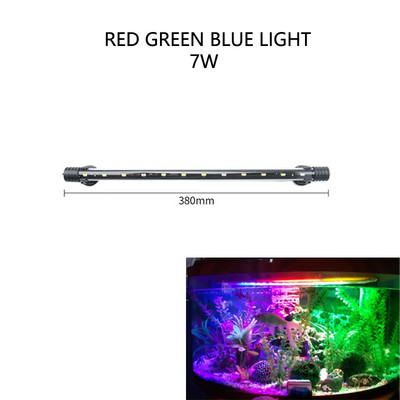 Ενυδρείο Φωτιστικό LED Φωτιστικό φυτών Grow Αδιάβροχο Φως Δεξαμενής Ψαριών 18-58CM Υποβρύχια Ενυδρεία Διακόσμηση Φωτισμός 220-240V 5730τσιπ