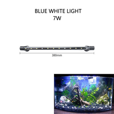 Ενυδρείο Φωτιστικό LED Φωτιστικό φυτών Grow Αδιάβροχο Φως Δεξαμενής Ψαριών 18-58CM Υποβρύχια Ενυδρεία Διακόσμηση Φωτισμός 220-240V 5730τσιπ