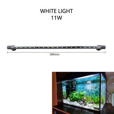 Ενυδρείο Φωτιστικό LED Φωτιστικό φυτών Grow Αδιάβροχο Φως Δεξαμενής Ψαριών 18-58CM Υποβρύχια Ενυδρεία Διακόσμηση Φωτισμός 220-240V 5730τσιπ