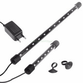 Akvārija zivju tvertnes LED gaismas iegremdējama ūdensizturīga stieņa sloksnes lampa EU spraudnis Jauns