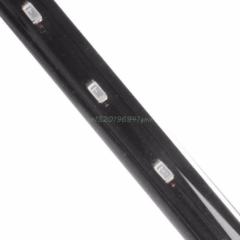 Akvārija zivju tvertnes LED gaismas iegremdējama ūdensizturīga stieņa sloksnes lampa EU spraudnis Jauns