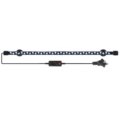 Zivju tvertņu iegremdējamā lampa, ūdensnecaurlaidīga, augsta spilgtuma akvārija ainavas gaisma