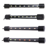 Iegremdējams akvārija apgaismojums zemūdens zivju tvertnēm LED gaisma ar piesūcekni, ūdensnecaurlaidīgs apgaismojuma stienis 6,7 collas