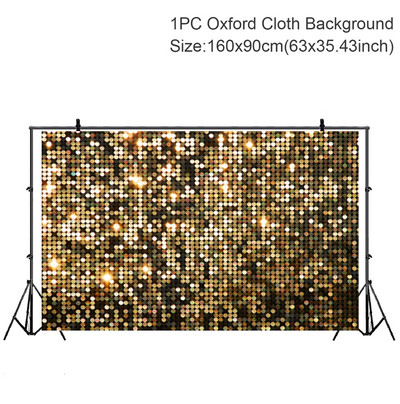 1,6 M fényes arany csillogó születésnapi parti háttér esküvői dekoráció fal háttér függöny születésnapi parti dekoráció babazuhany