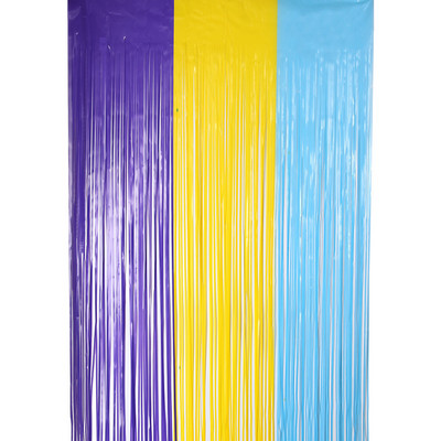 Macaron Fringe užuolaidos Spalvingos blizgučio užuolaidos gimtadienio vestuvių vakarėlio dekoravimui Vienaragio undinėlės vakarėlio fonų dekoravimas