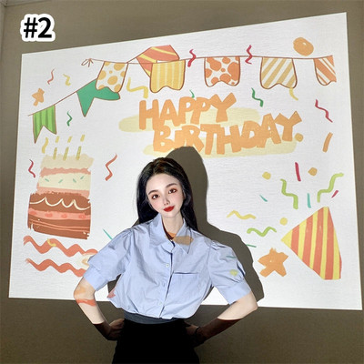 Lampă de proiecție Ins La mulți ani Lumini de noapte Accesorii foto creative Proiector de lumină Decor pentru petreceri Lampă de atmosferă Cadou de aniversare