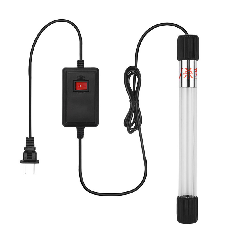 Merülő UV sterilizáló lámpa fény ultraibolya szűrős vízálló víztisztító akváriumi tóhoz Coral Fish Tank 5w/7w/9w/11w