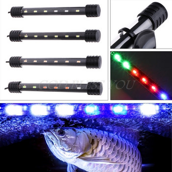 Υποβρύχια αδιάβροχη δεξαμενή ψαριών ενυδρείου 3,5 W λωρίδα λαμπτήρων LED Light Bar, EU Plug Drop Αποστολή