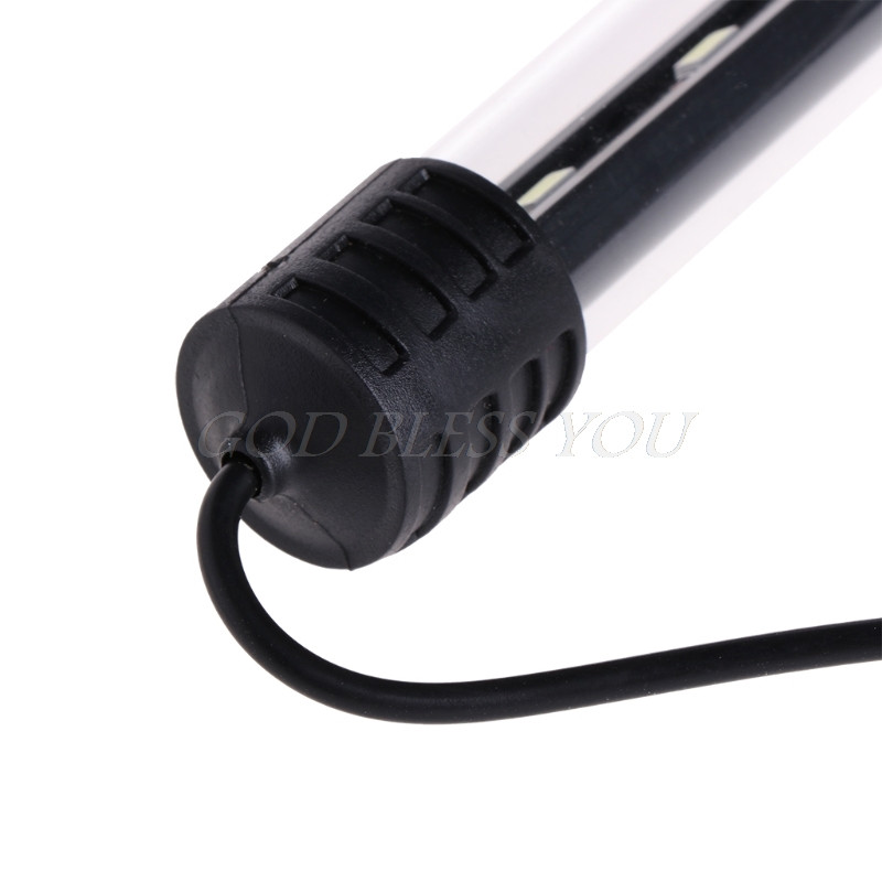 3,5 W-os merülő vízálló akváriumi akváriumi akvárium LED-es lámpa szalag EU csatlakozó dugó Drop szállítás