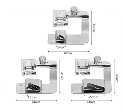 1 / 3buc Preser Picior Laminat tiv Picioare Mașină de cusut casă 4/8 8/8 6/8 pentru mașină de cusut cu tijă joasă