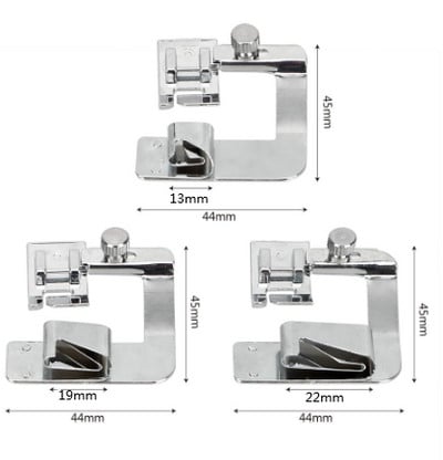1 / 3buc Preser Picior Laminat tiv Picioare Mașină de cusut casă 4/8 8/8 6/8 pentru mașină de cusut cu tijă joasă