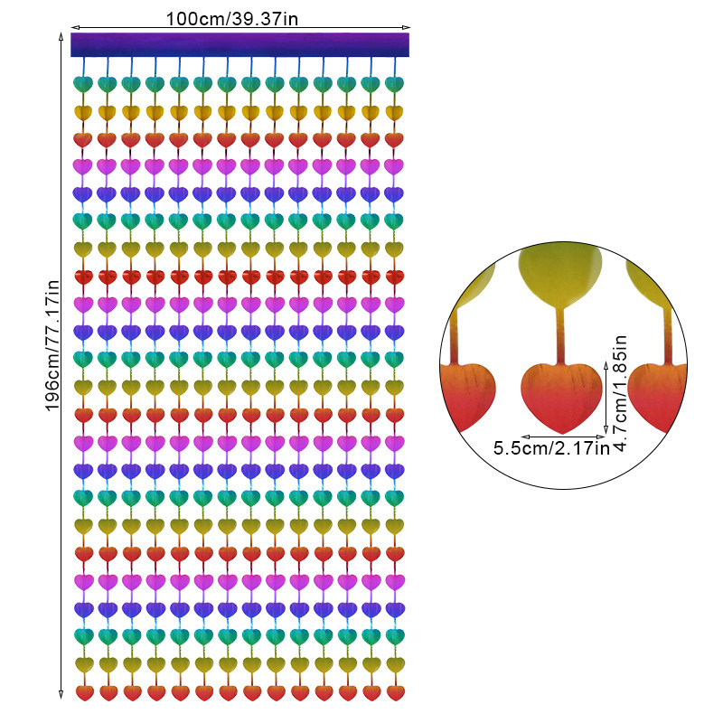Daudzkrāsains lietus zīda aizkars dzimšanas dienas ballītes fona dekors Kāzu bērnu dušas mirdzošais aizkars meiteņu ballītei, DIY dekorācija