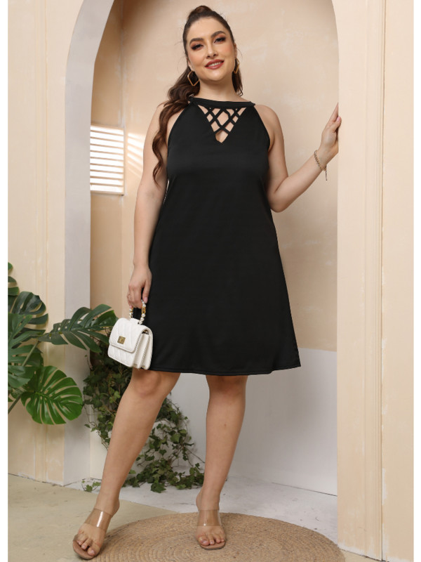 Rochie de damă ajurata cu floare arse rochie neregulată fustă A-line rochie sexy plus rochie de petrecere