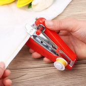 1 tk kaasaskantav mini-käsiõmblusmasin Lihtne käsitsemine Õmblustööriistad Õmblusriie Kangas Käepärane näputöötööriist Dropshipping