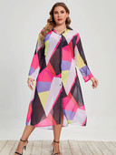 2022 Plus Size Γυναικεία Ρούχα Φόρεμα Μόδα του δρόμου για Καλοκαίρι Κομψά λουλούδια Κοντομάνικα casual γυναικεία φορέματα