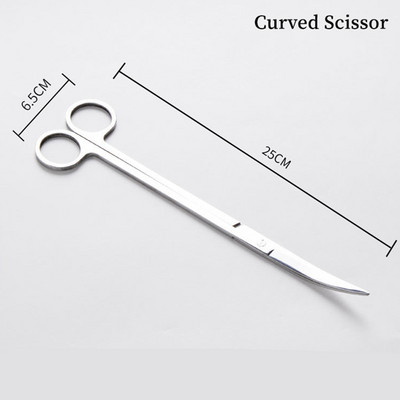 Rezervor de acvariu Instrumente pentru acvascaping Acvariu Foarfece Pensete Instrument din oțel inoxidabil Set de plante acvatice pentru întreținerea acvariului