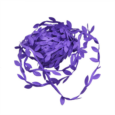 Frunze artificiale verzi artificiale în formă de frunze de mătase de 10 metri pentru decorarea nunții DIY coroană cadou Scrapbooking Artizanat Floare falsă