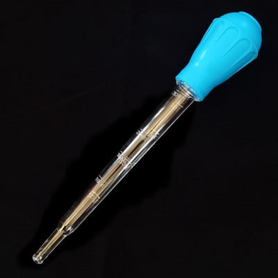 Instrument de curățare a acvariului de 30 ml, pipetă, rezervor de pește, pompă cu sifon, schimbător de apă, accesorii pentru acvariu, cu tub de prelungire, patru culori
