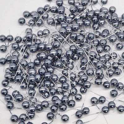 50-300 gab. Pērļu putekšņlapas Mākslīgie ziedi Mazas Ogas Ķirsis Kāzu ballītei Dāvanu kastīte Ziemassvētku vainags Mājas rotājumi