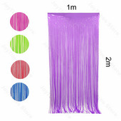 2 csomag Neon hátterű függöny Neon Macaron születésnapi talmi lézerfólia függöny esküvői születésnapi csíkos háttérparti dekorációhoz