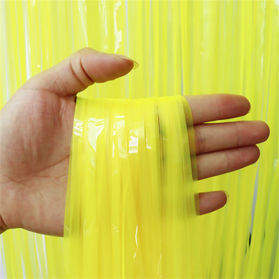 2 csomag Neon hátterű függöny Neon Macaron születésnapi talmi lézerfólia függöny esküvői születésnapi csíkos háttérparti dekorációhoz